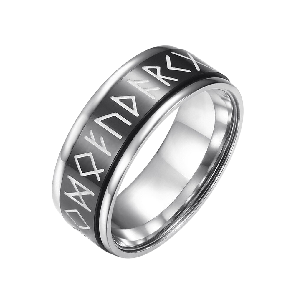 Bague de Viking Alphabet le Futhark | Valhalla