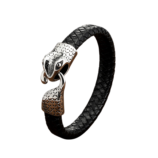 Bracelet Loup Fenrisúlfr et Serpent Jörmungandr | Valhalla