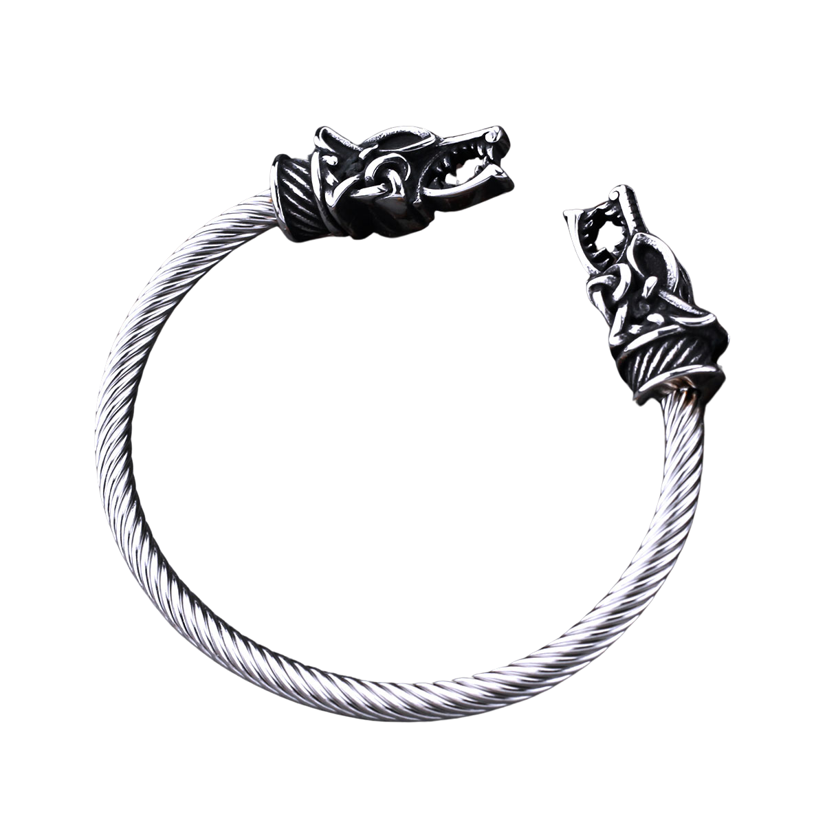 Bracelet Viking Têtes de Loups | Valhalla