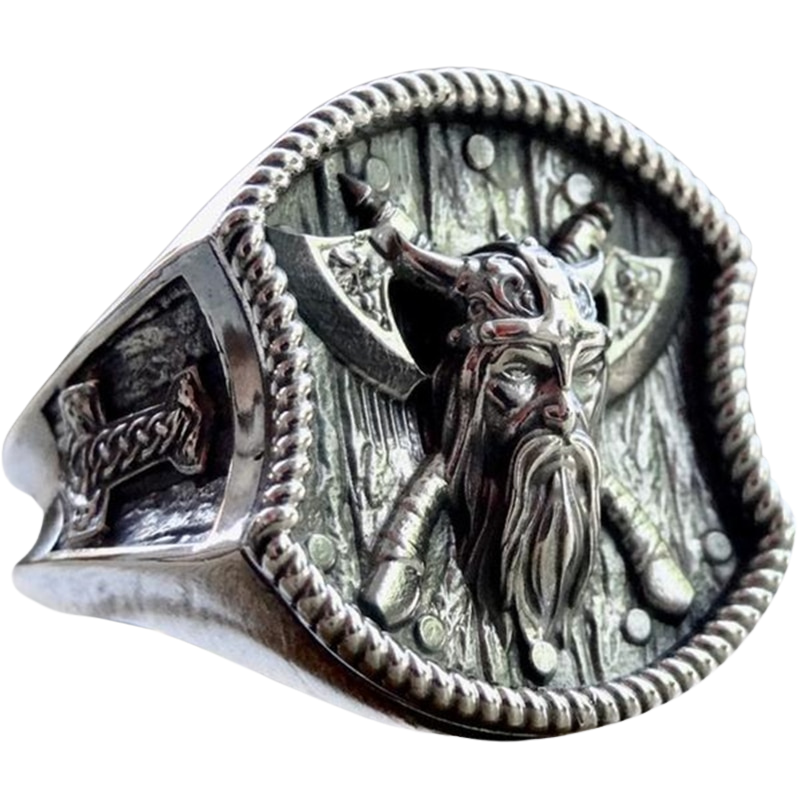 Bague Vikings Décoration Thor Dieu de la Foudre | Valhalla