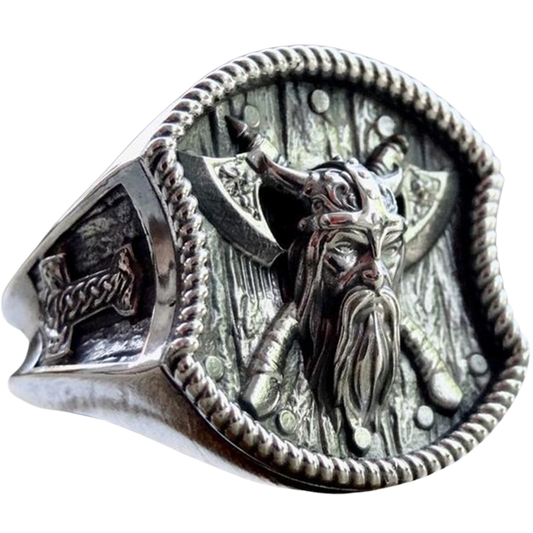 Bague Vikings Décoration Thor Dieu de la Foudre | Valhalla