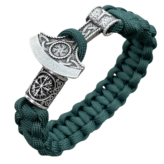 Bracelet Vegvisir Viking en Corde | Valhalla