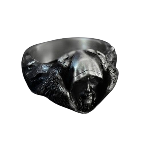 Bague Vikings Tête de Odin | Valhalla