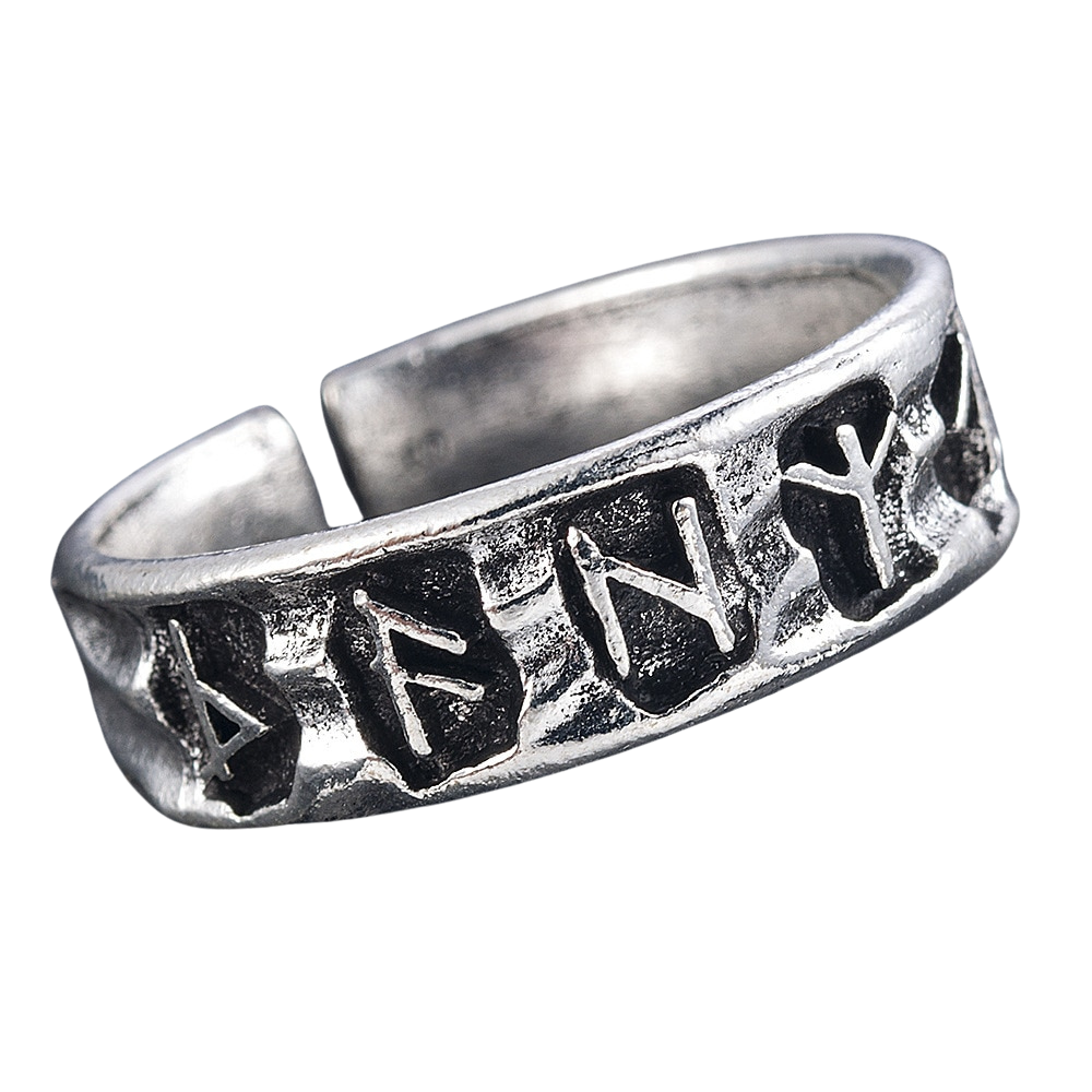 Bague de Viking Alphabet le Futhark | Valhalla