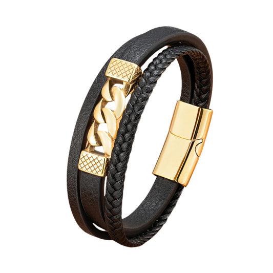 Bracelet Viking en Cuir | Valhalla