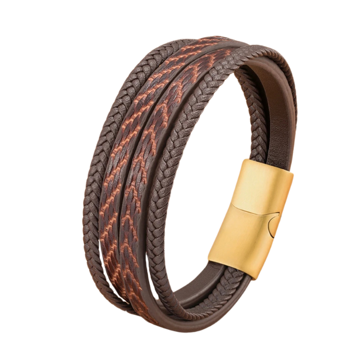 Bracelet Viking en Cuir | Valhalla