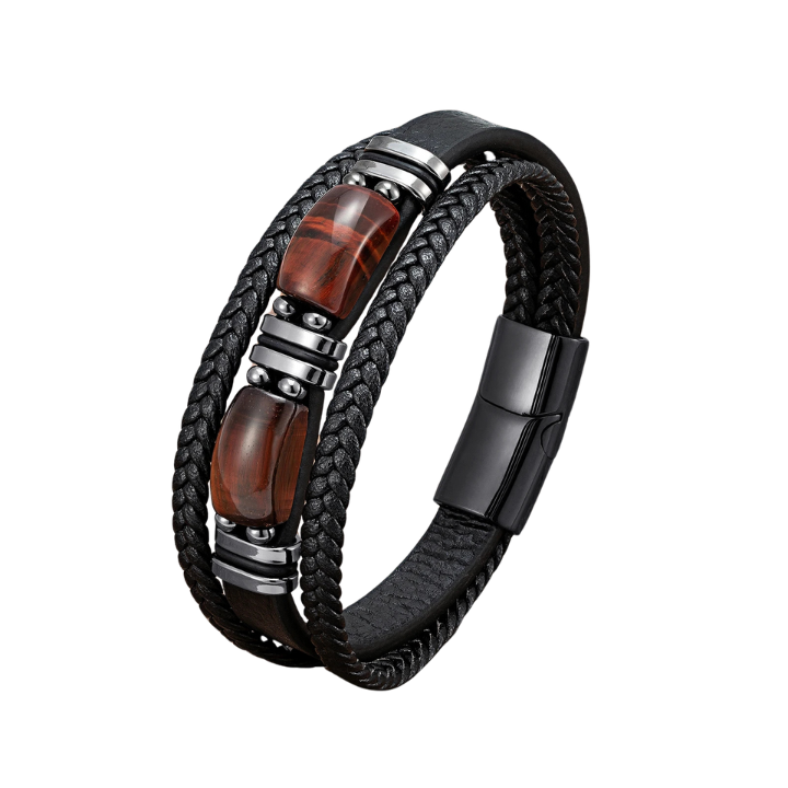 Bracelet Viking en Cuir | Valhalla