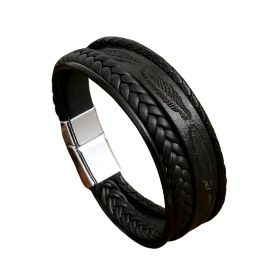 Bracelet Viking en Cuir | Valhalla