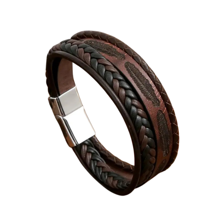 Bracelet Viking en Cuir | Valhalla