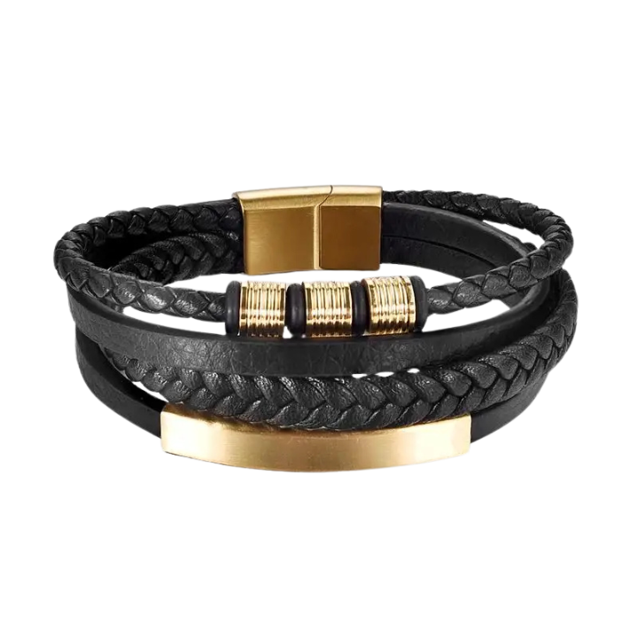 Bracelet Viking en Cuir | Valhalla