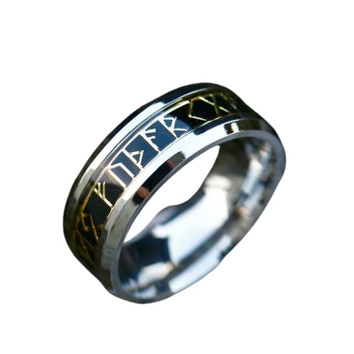 Bague de Viking Alphabet le Futhark | Valhalla