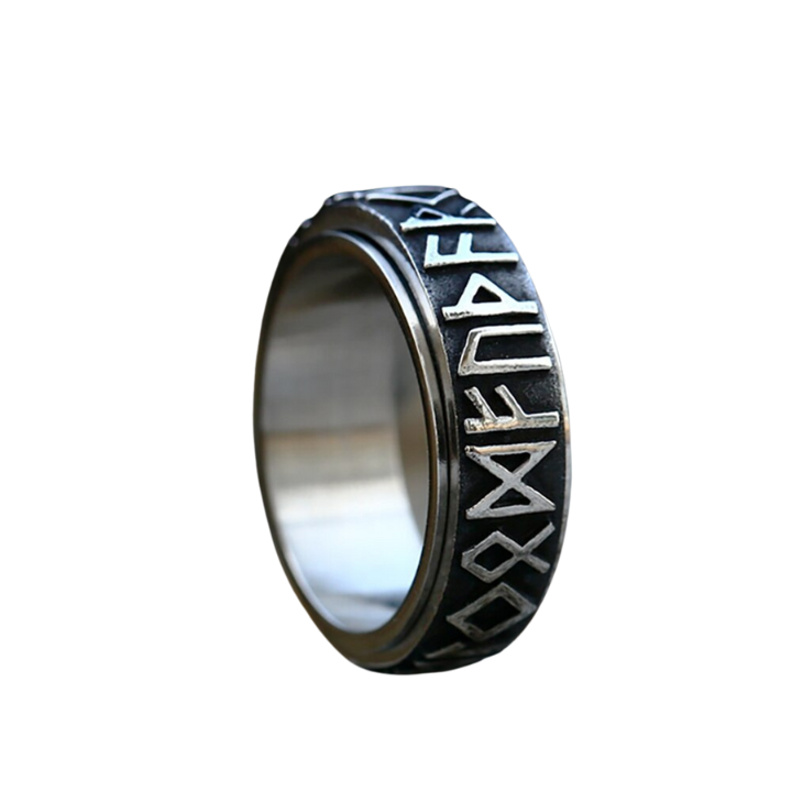 Bague de Vikings Alphabet le Futhark | Valhalla