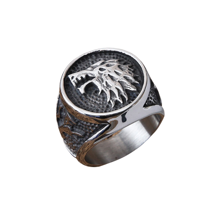 Bague Tête de Loup Fenrir | Valhalla