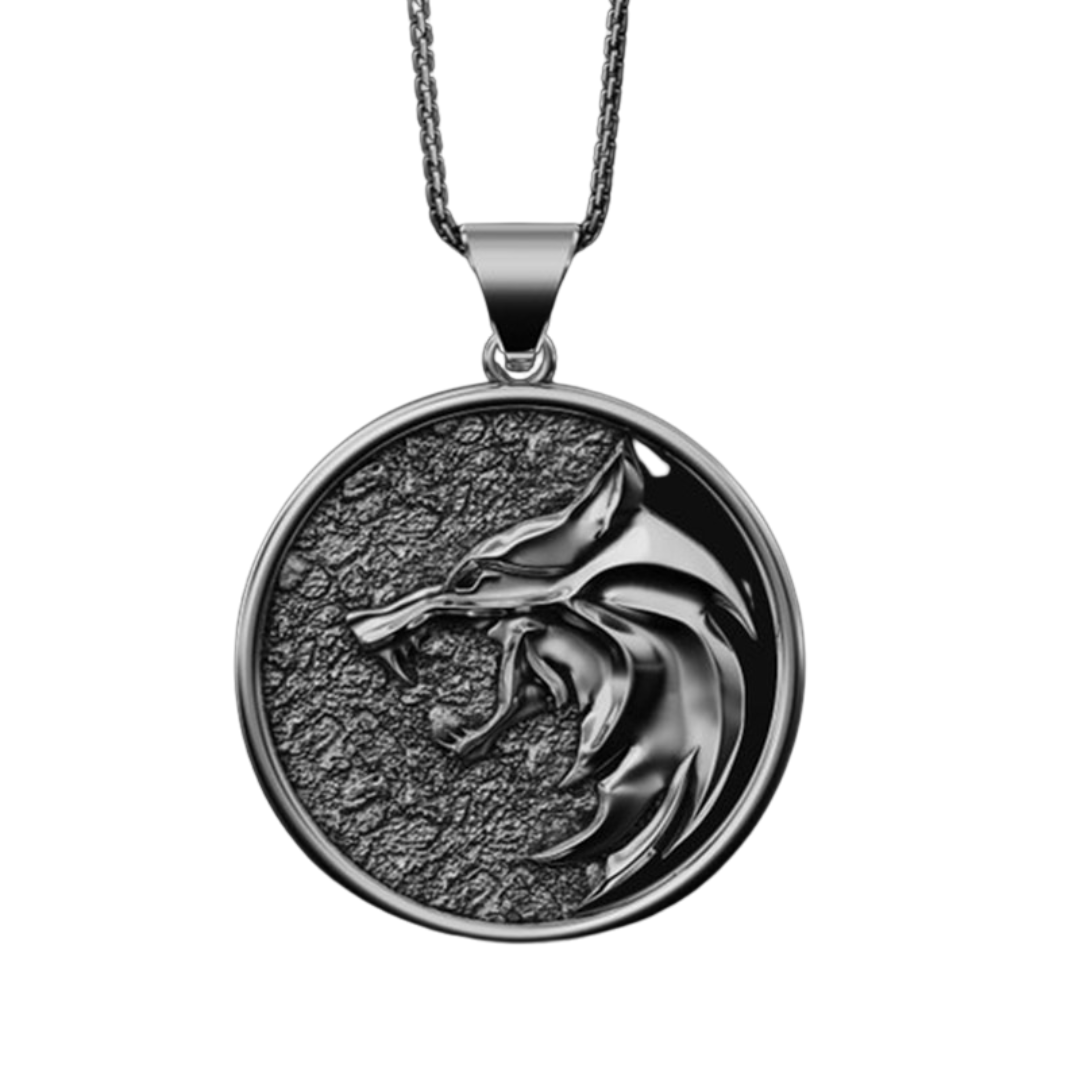 Collier Viking Tête de Loup | Valhalla