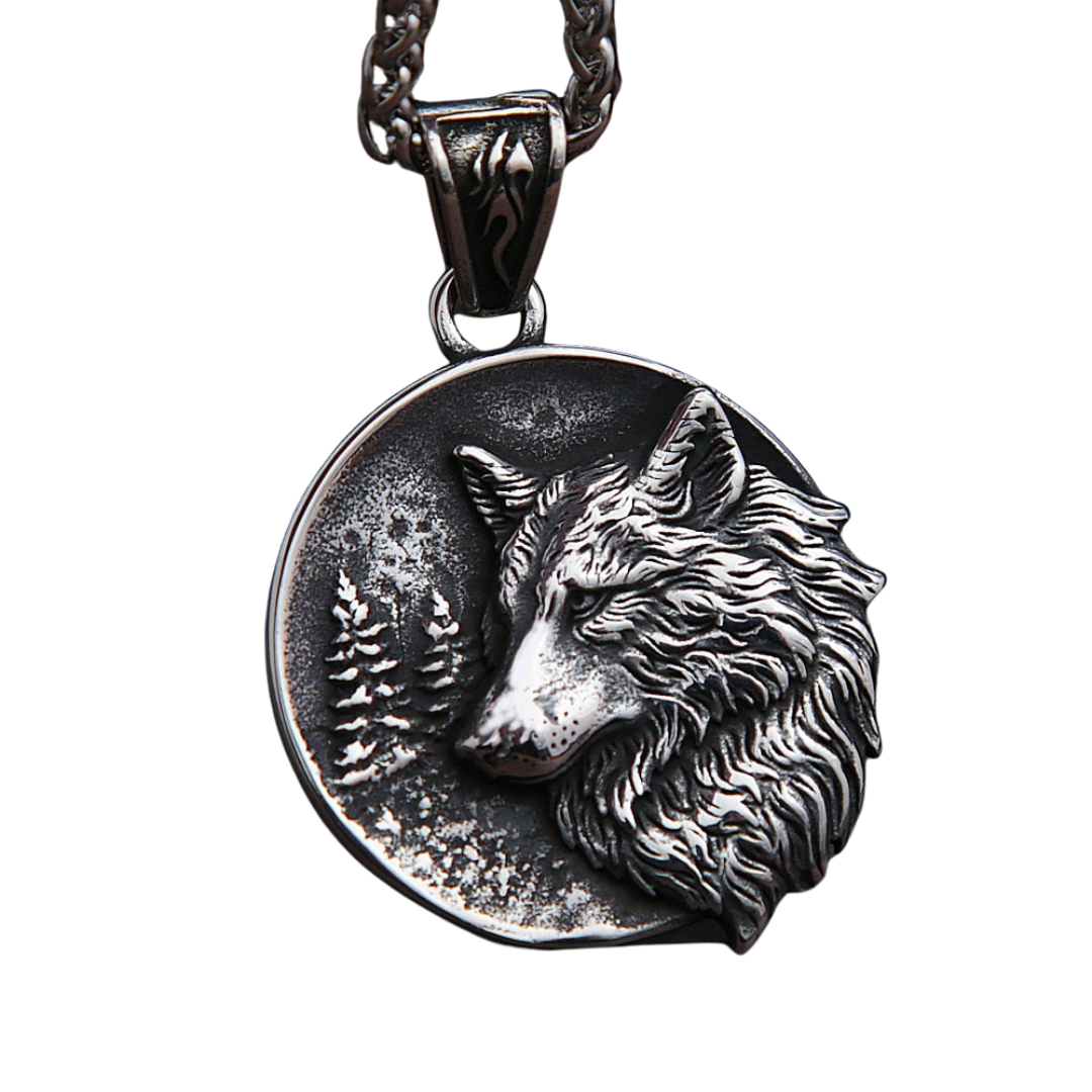 Collier Viking Tête de Loup | Valhalla