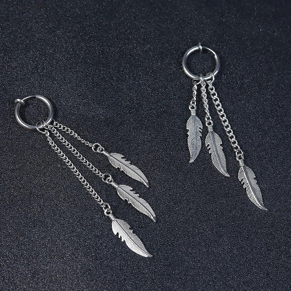 Boucles d'Oreilles Plumes  | Valhalla