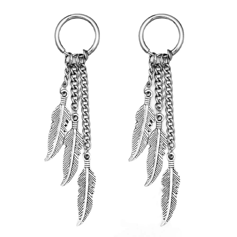 Boucles d'Oreilles Plumes  | Valhalla