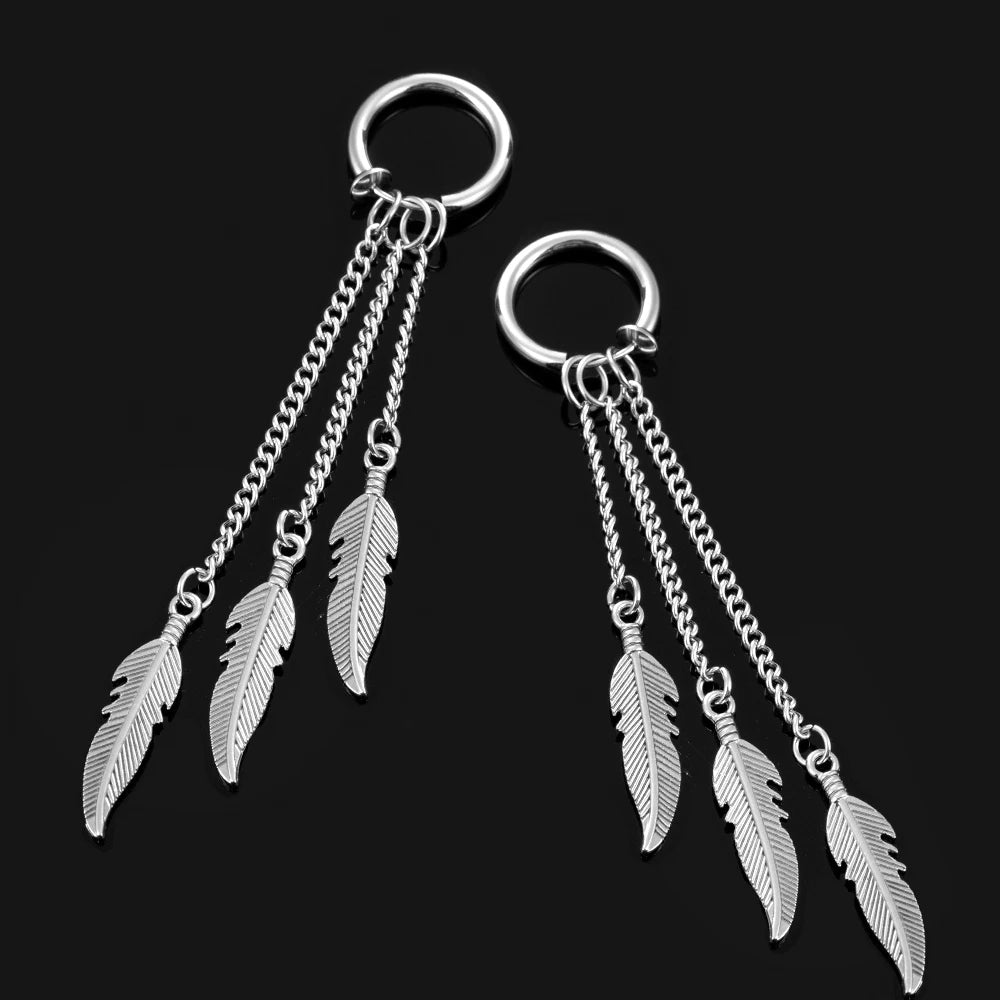 Boucles d'Oreilles Plumes  | Valhalla