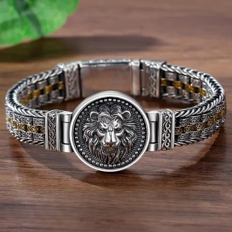 Bracelet Lion de Némée en Argent | Valhalla