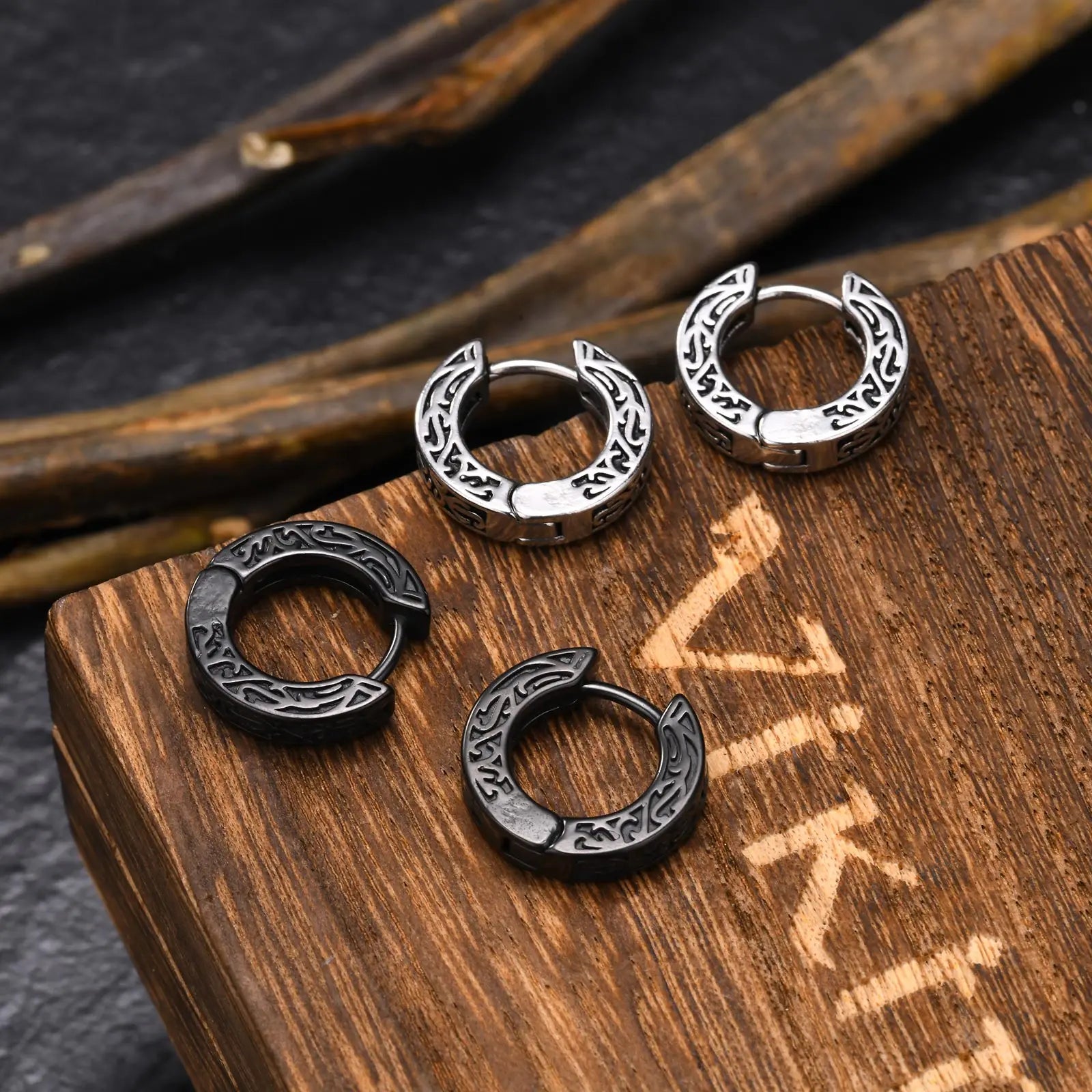 Boucles d'Oreilles Viking | Valhalla