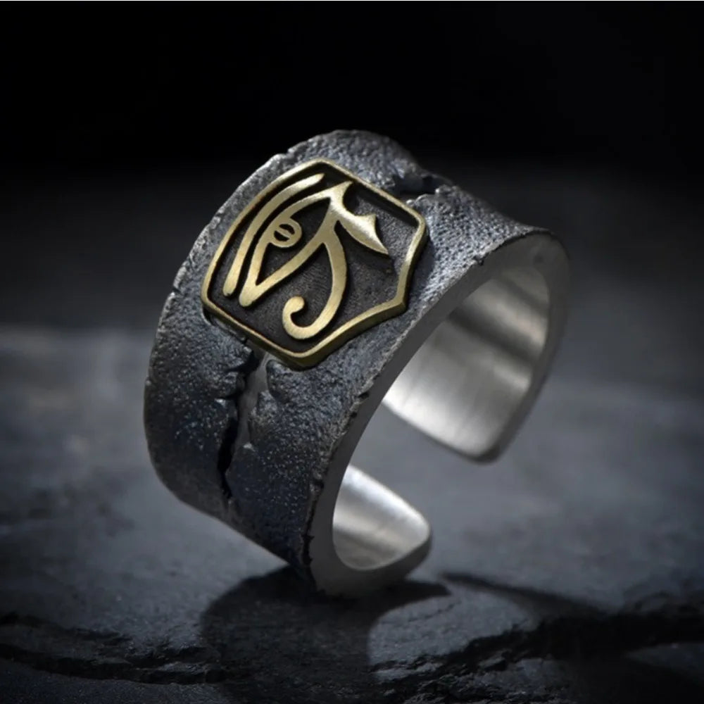 Bague Égyptienne œil d'Horus | Valhalla