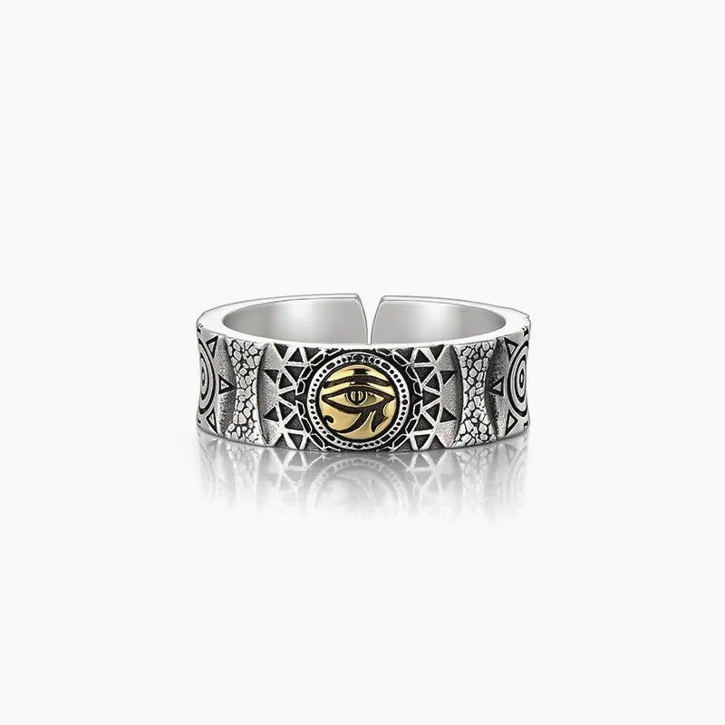 Bague Égyptienne œil d'Horus | Valhalla