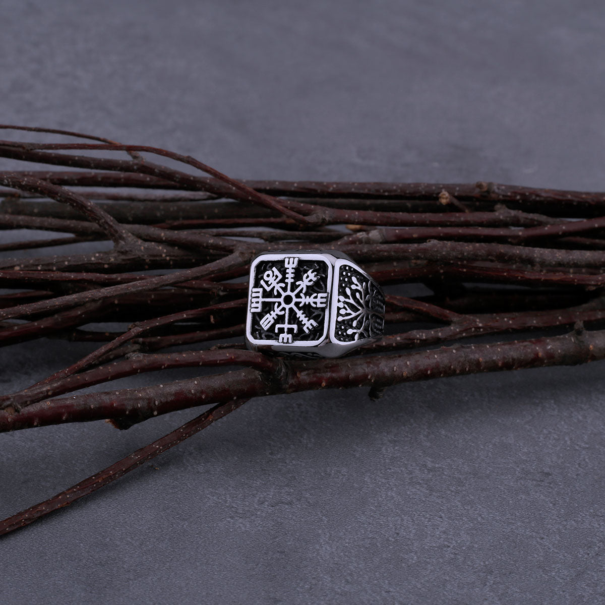 Bague Viking Vegvísir | Valhalla