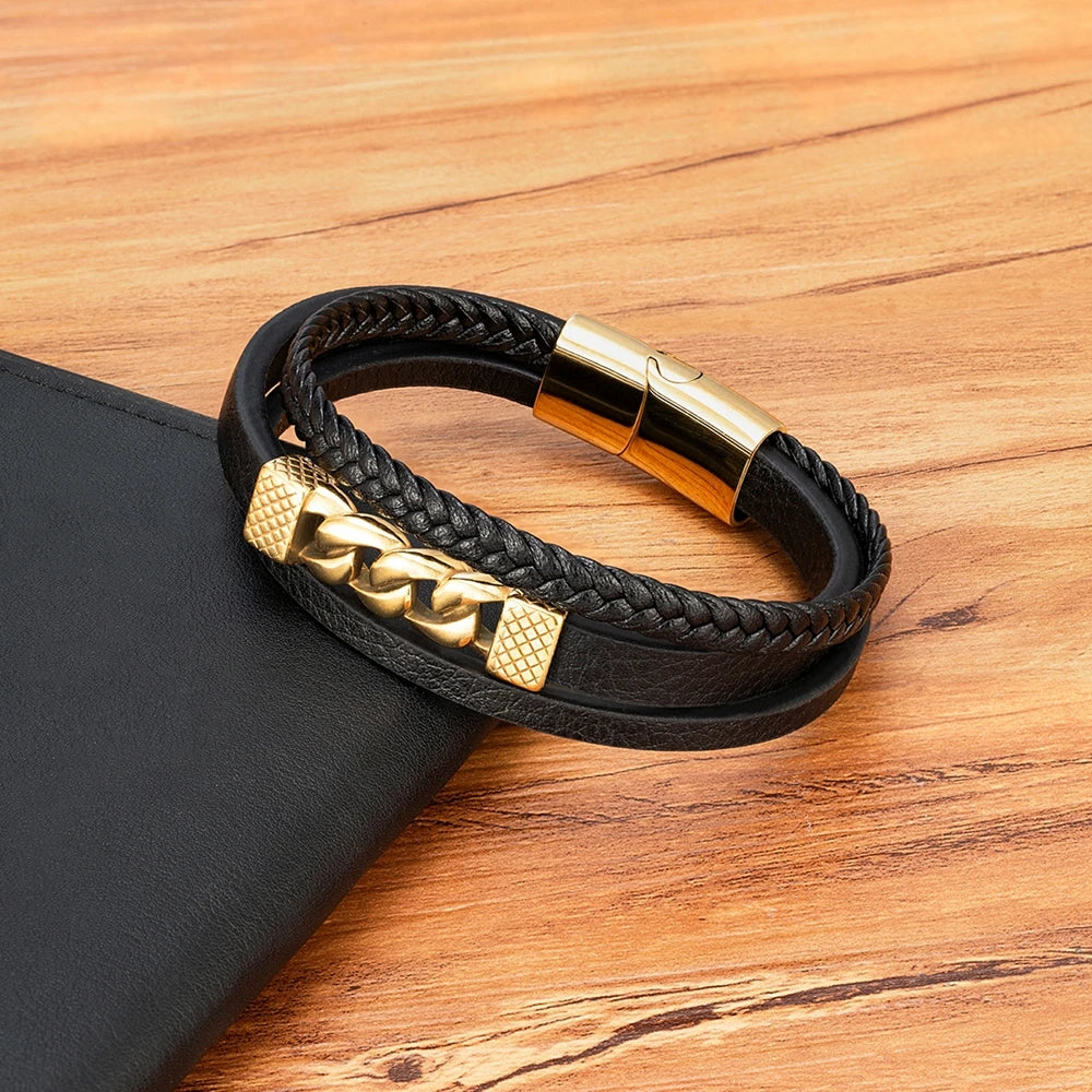 Viking Leather Bracelet | Valhalla 