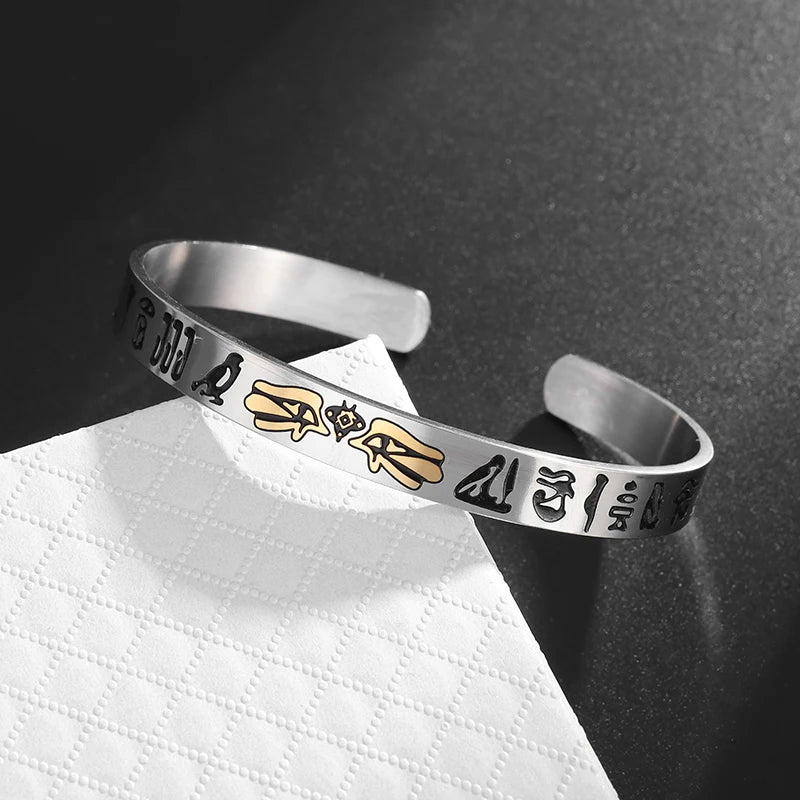 Bracelet Hiéroglyphes Égyptien | Valhalla