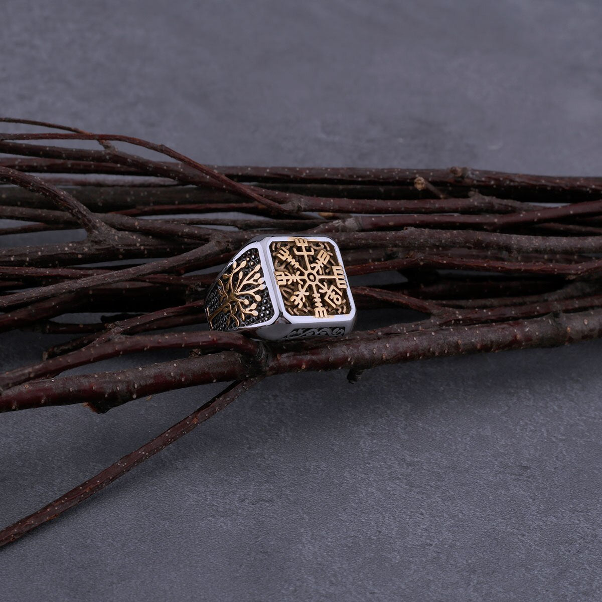 Bague Viking Vegvísir | Valhalla