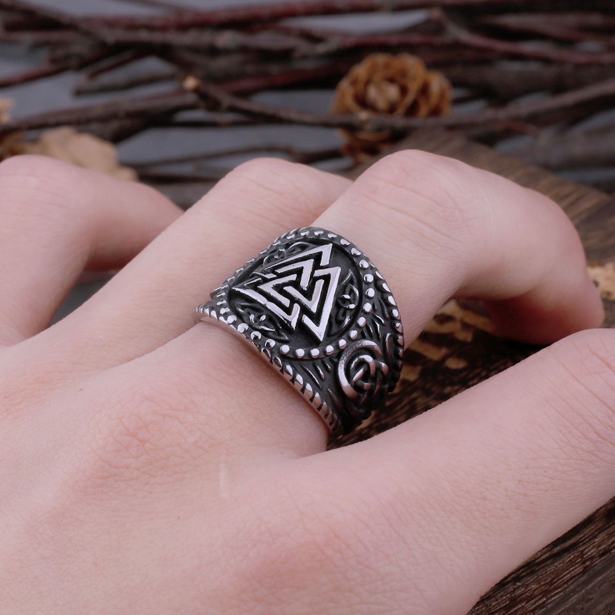 Bague Viking Valknut | Valhalla