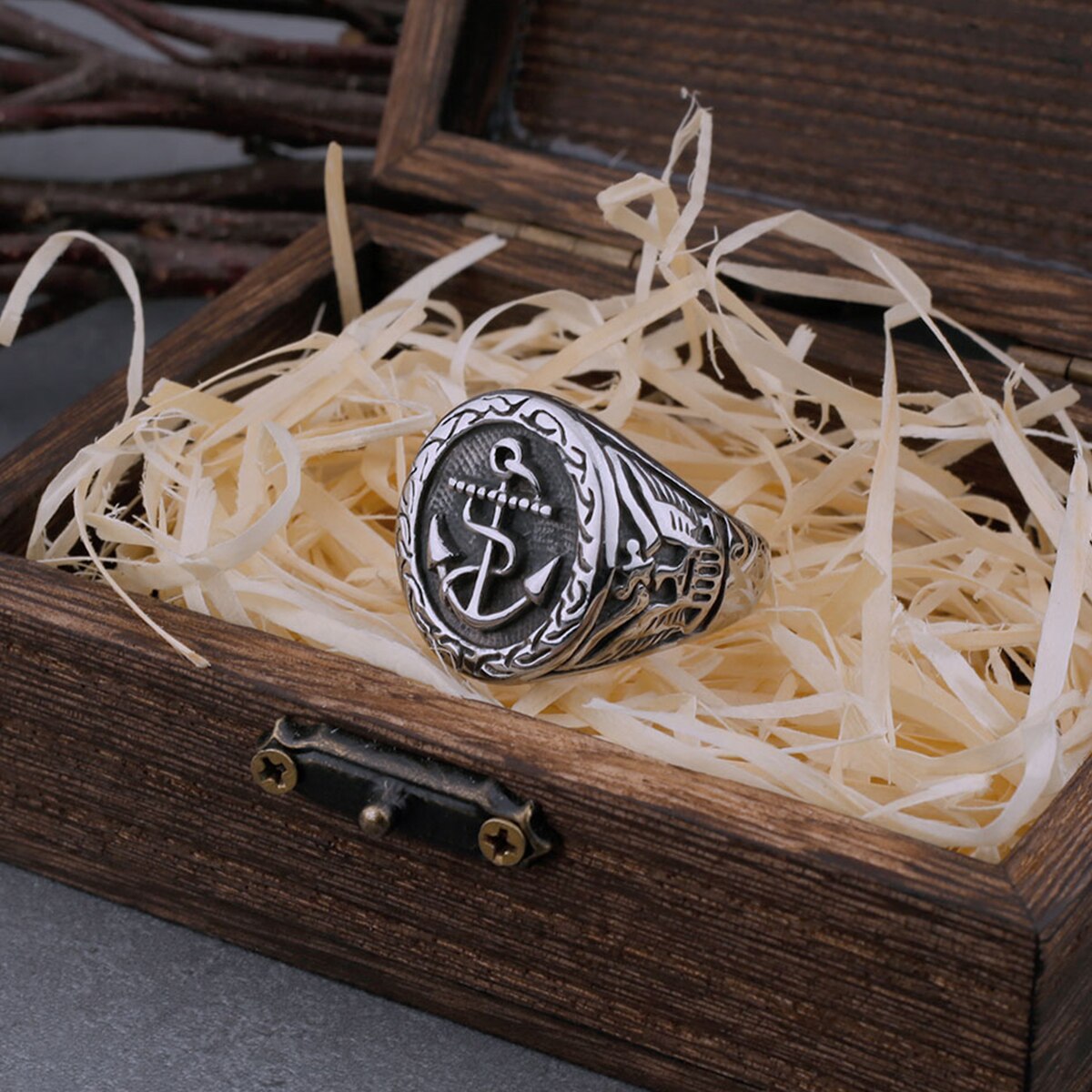 Viking Marine Anchor Ring | Valhalla 