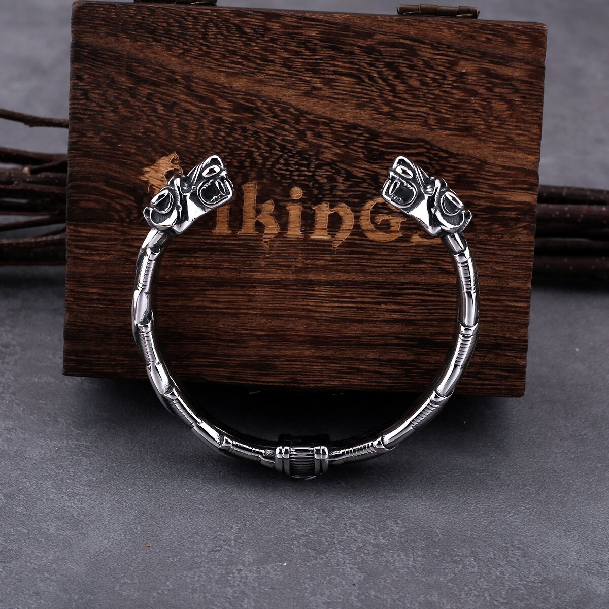 Bracelet Tête de Panthère Viking | Valhalla