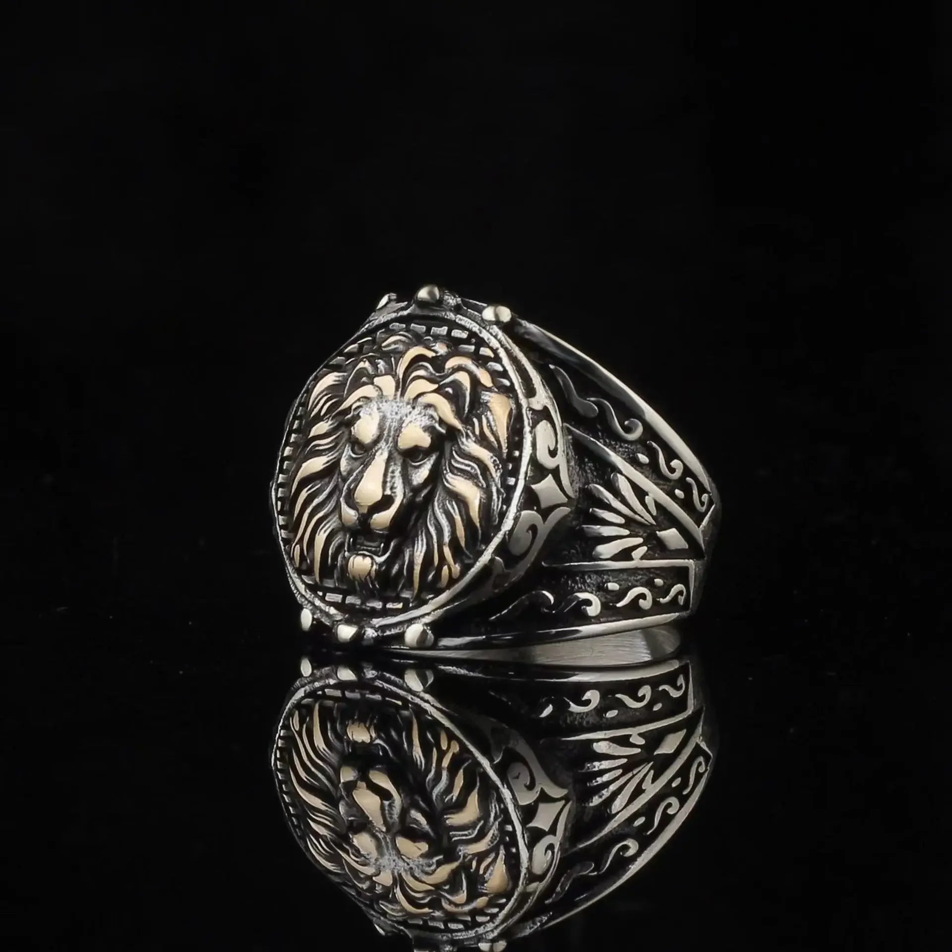 Bague Grecque Lion de Némée | Valhalla