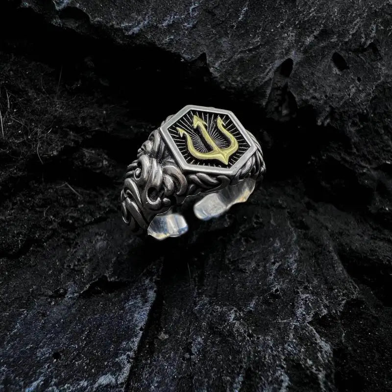 Bague Trident de Poseidon | Valhalla