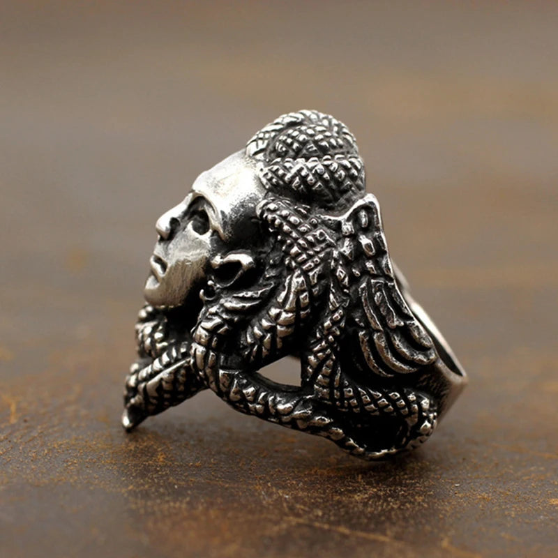 Greek Medusa Ring | Valhalla