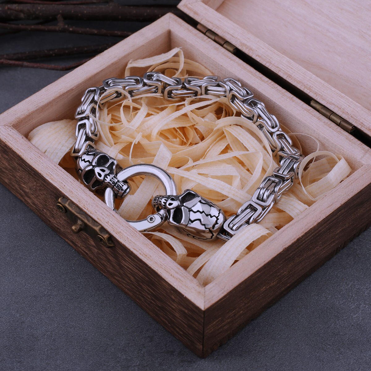 Viking Skull Bracelet | Valhalla 