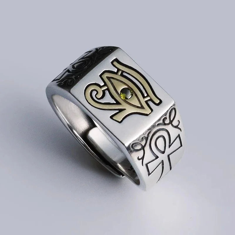 Bague Égyptienne œil d'Horus | Valhalla