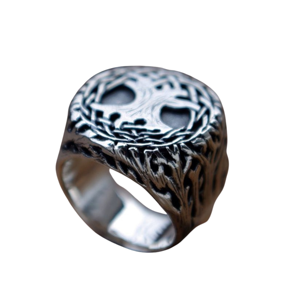 Bague Vikings Arbre Sacré Yggdrasil | Valhalla