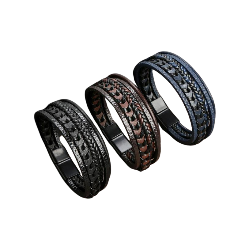 Bracelet Viking en Cuir | Valhalla