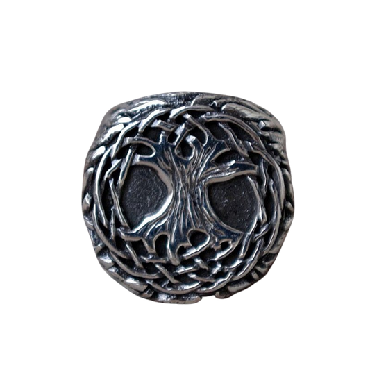 Bague Vikings Arbre Sacré Yggdrasil | Valhalla