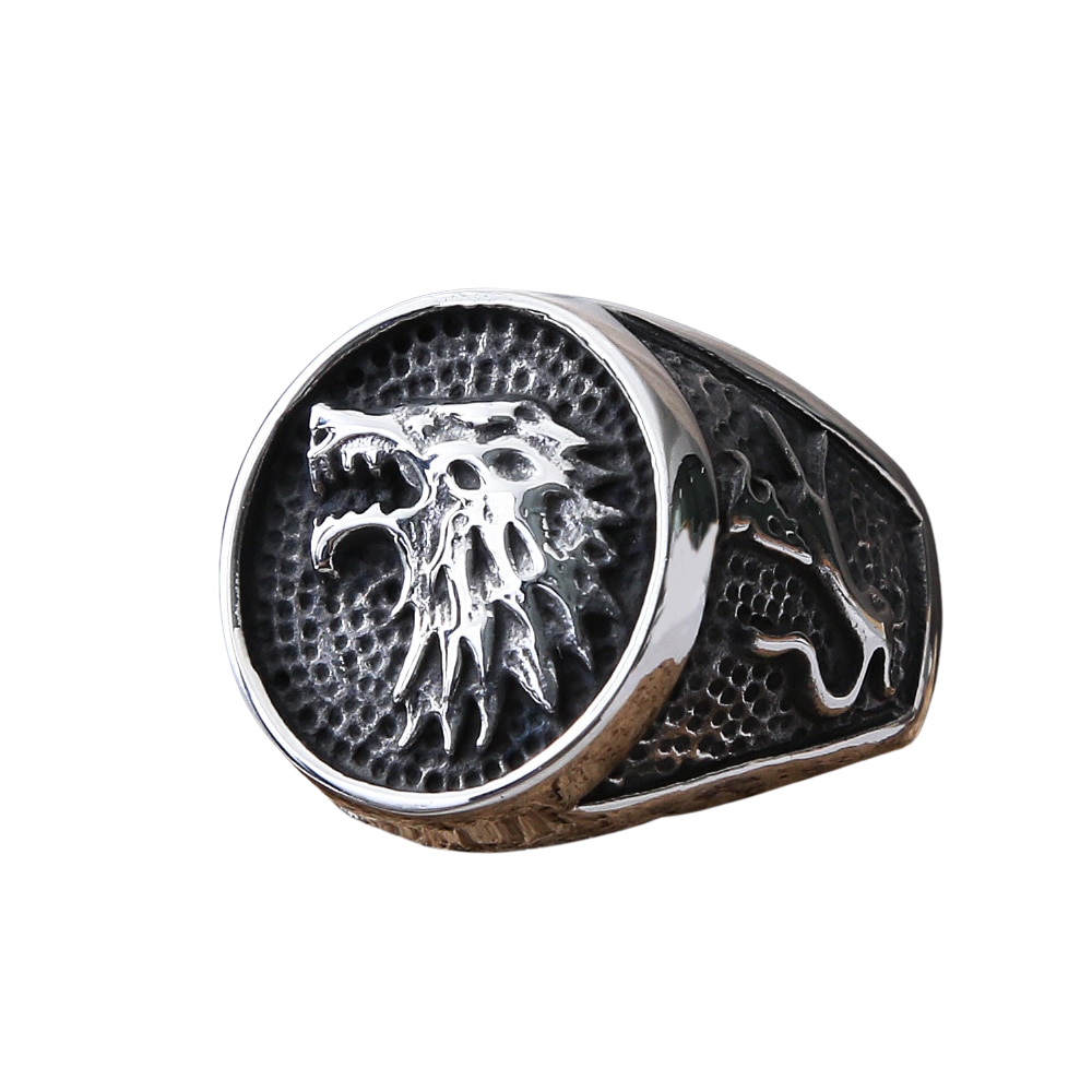 Bague Tête de Loup Fenris | Valhalla