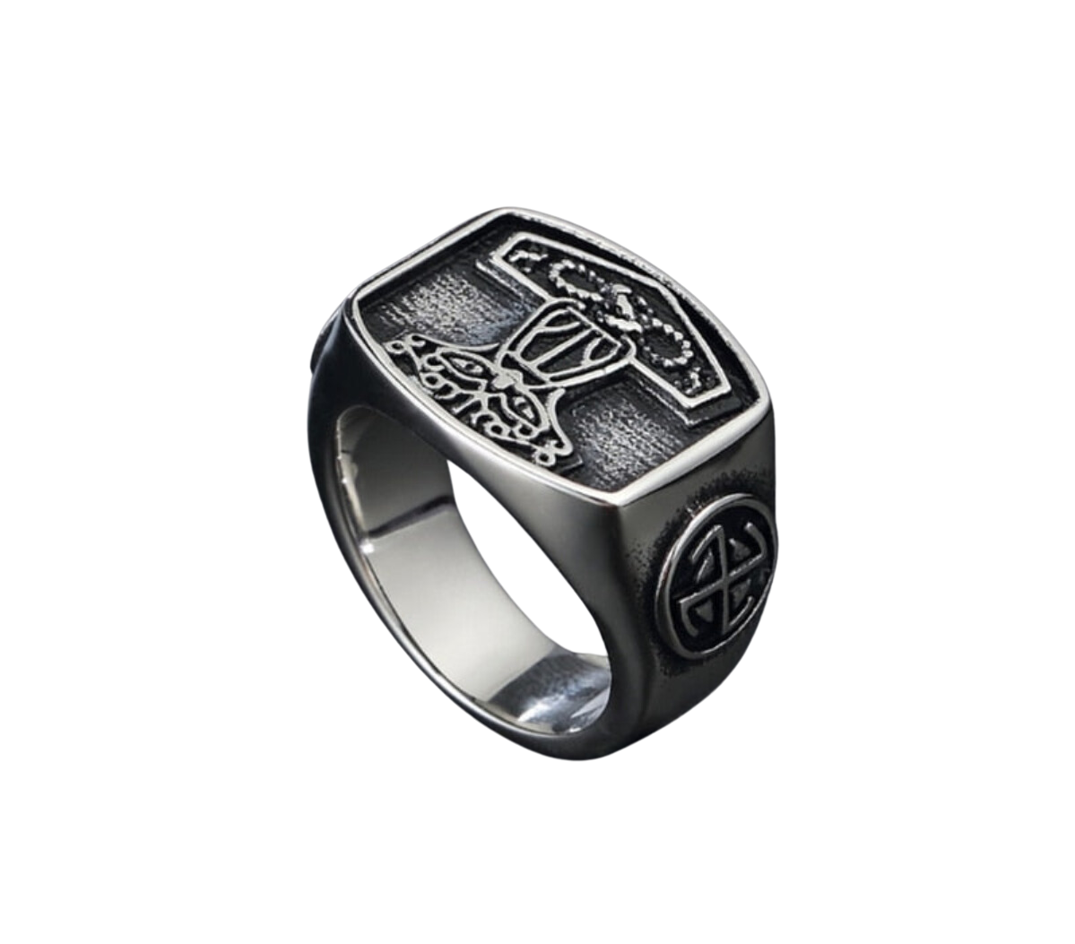 Bague de Vikings Marteau Mjollnir | Valhalla