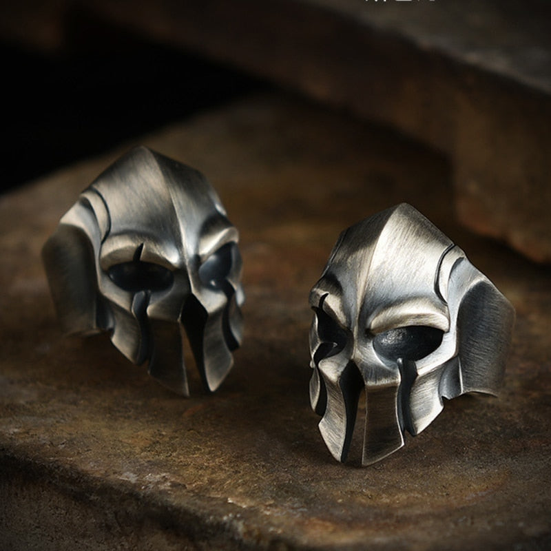 Bague Viking Casque Roi Harald | Valhalla