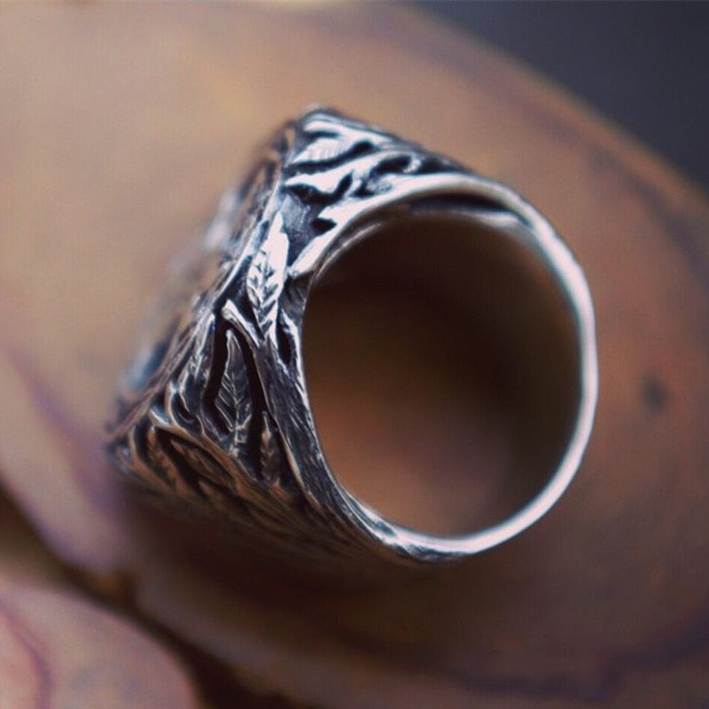 Bague Vikings Arbre Sacré Yggdrasil | Valhalla