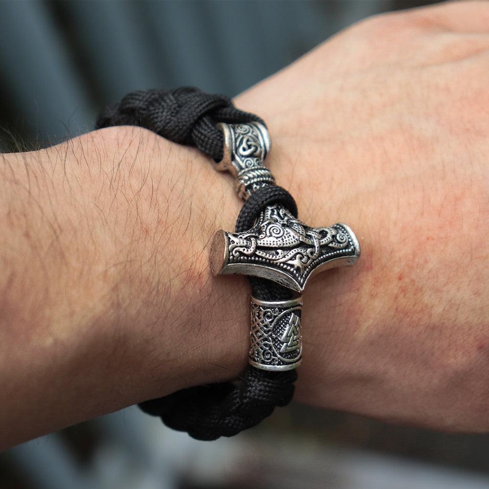 Bracelet Viking Marteau Nordique | Valhalla