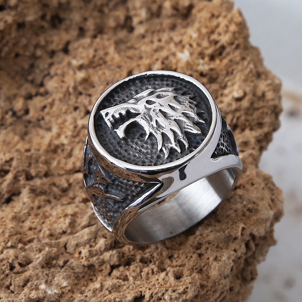 Bague Tête de Loup Fenrir | Valhalla