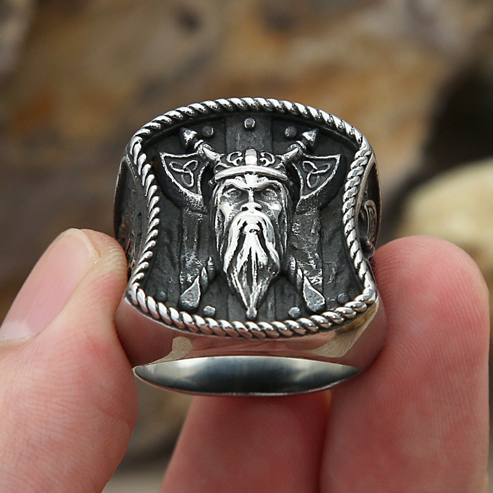 Bague Viking Guerrier Hache | Valhalla