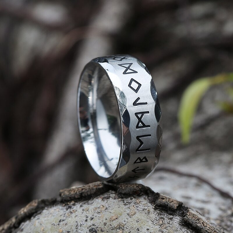 Bague Vikings Runes Futhark | Valhalla