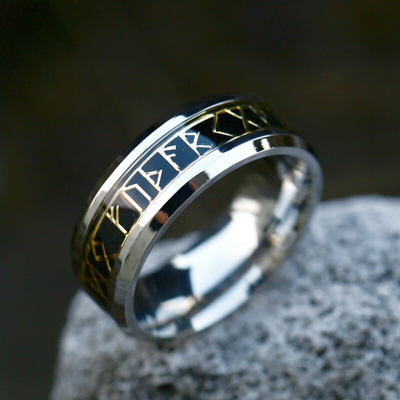 Bague de Viking Alphabet le Futhark | Valhalla